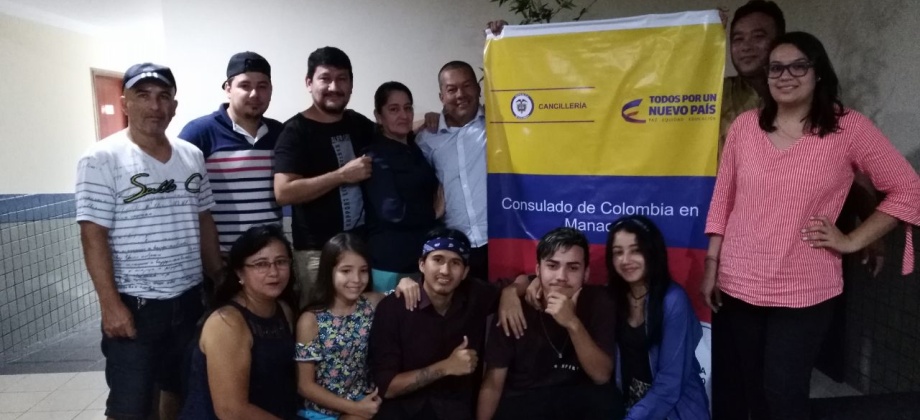 La Vicecónsul de Colombia en Manaos se reunió con autoridades gubernamentales y connacionales en la visita realizada a la ciudad de Río Branco