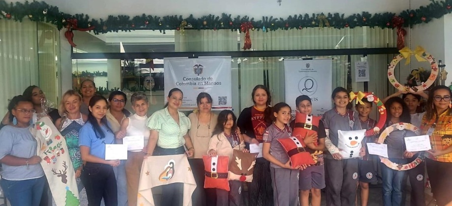 Consulado llevó a cabo el proyecto “Ilumina Navidad”