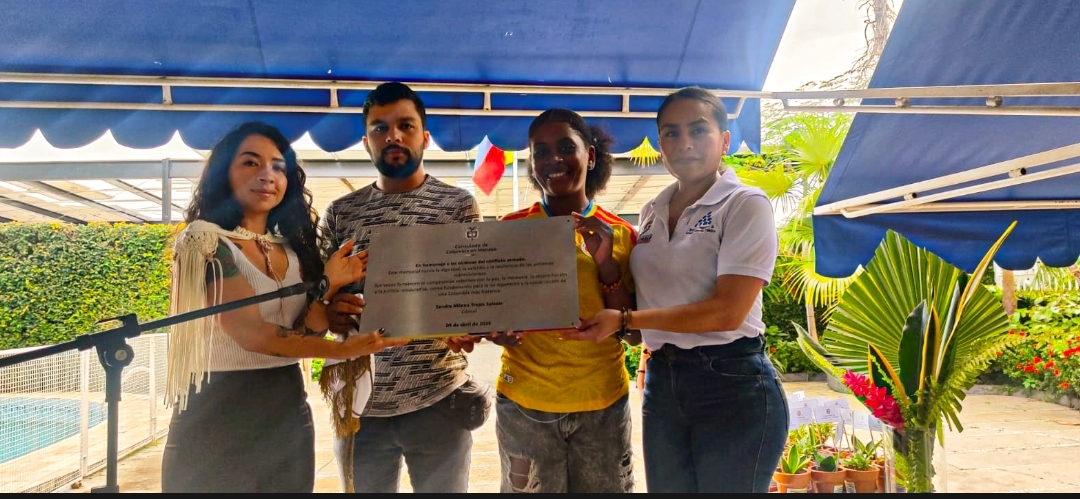 Consulado de Colombia en Manaus - Brasil rindió homenaje a las víctimas