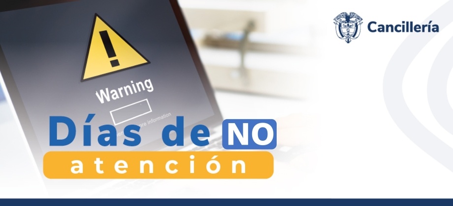 Consulado de Colombia en Manaos no tendrá atención al público el 2 de noviembre de 2023