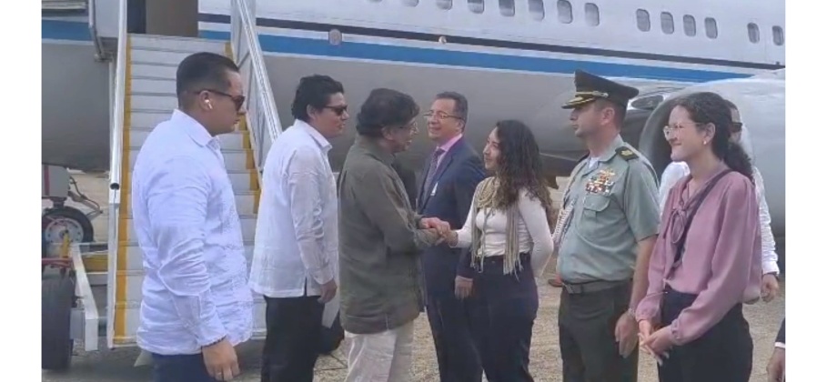 El Consulado de Colombia en Manaos - Brasil acompañó al Presidente Gustavo Petro Urrego y a la Canciller Rosa Yolanda Villavicencio Mapy en la inauguración del Centro de Cooperación Policial Internacional -CCPI-