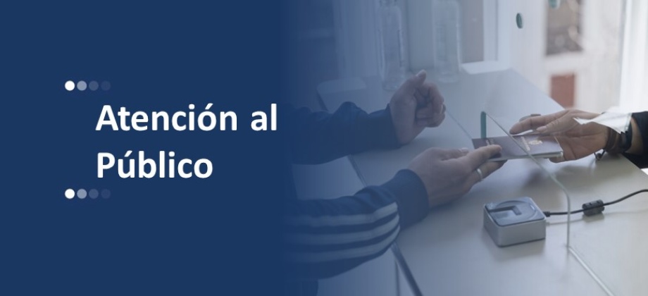Jueves 19 de junio de 2025 no habrá atención al público en el Consulado de Colombia en Manaos 