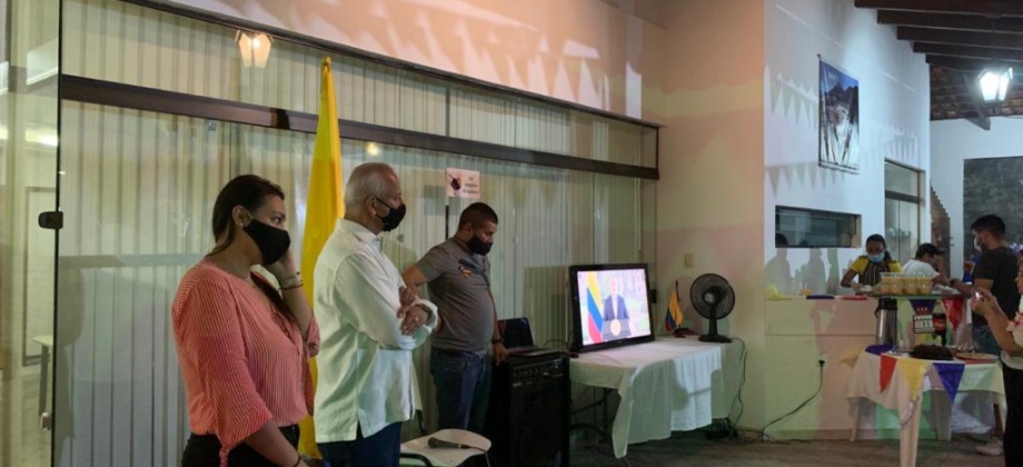 El Consulado de Colombia en Manaos conmemoró los 211 años de Independencia Nacional con un encuentro consular