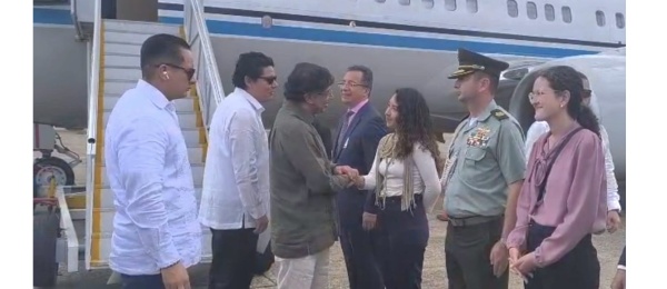 El Consulado de Colombia en Manaos - Brasil acompañó al Presidente Gustavo Petro Urrego y a la Canciller Rosa Yolanda Villavicencio Mapy en la inauguración del Centro de Cooperación Policial Internacional -CCPI-