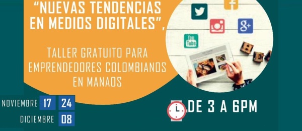 Consulado de Colombia en Manaos realiza el taller Nuevas Tendencia en Medios Digitales en 2018