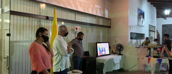 El Consulado de Colombia en Manaos conmemoró los 211 años de Independencia Nacional con un encuentro consular