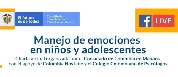 El Consulado en Manaos hará una charla virtual sobre el manejo de emociones con niños y adolescentes este viernes